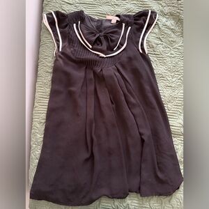 Forever 21 Black Dress with Bow Accent